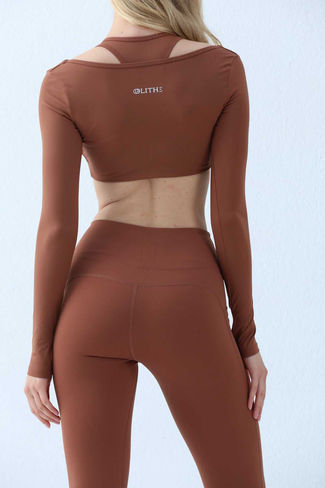 Seamless V-Neck Ruched Bralette