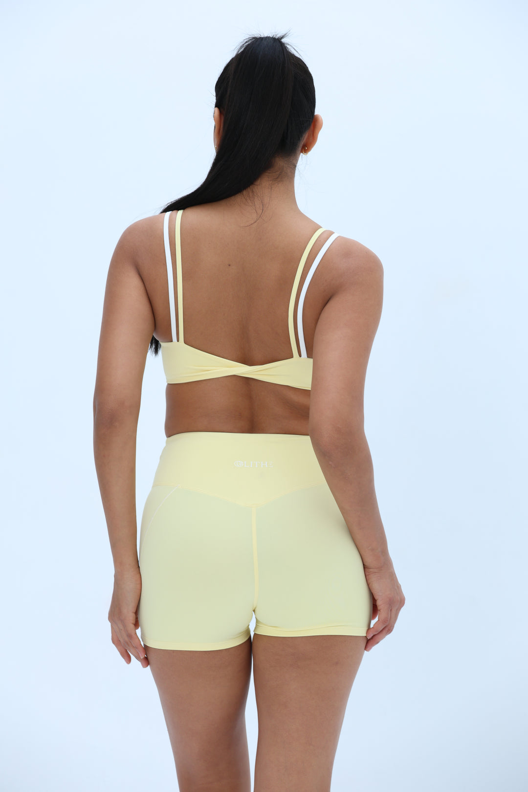 Comfort-Fit Double-Strap Seamless Sports Bra