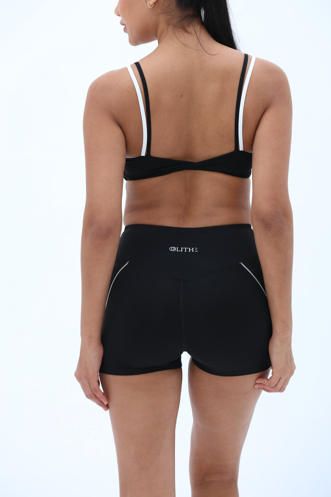 Comfort-Fit Double-Strap Seamless Sports Bra